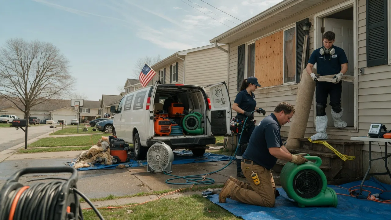 Water Damage Restoration in Sherburn, MN near me